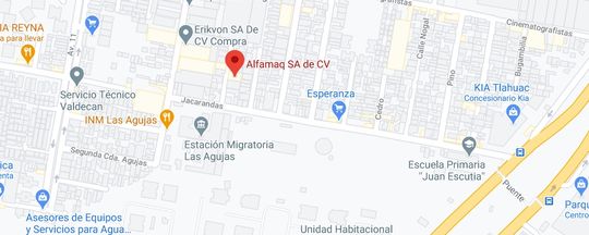 Mapa Alfamaq Ciudad de Mexico Iztapalapa